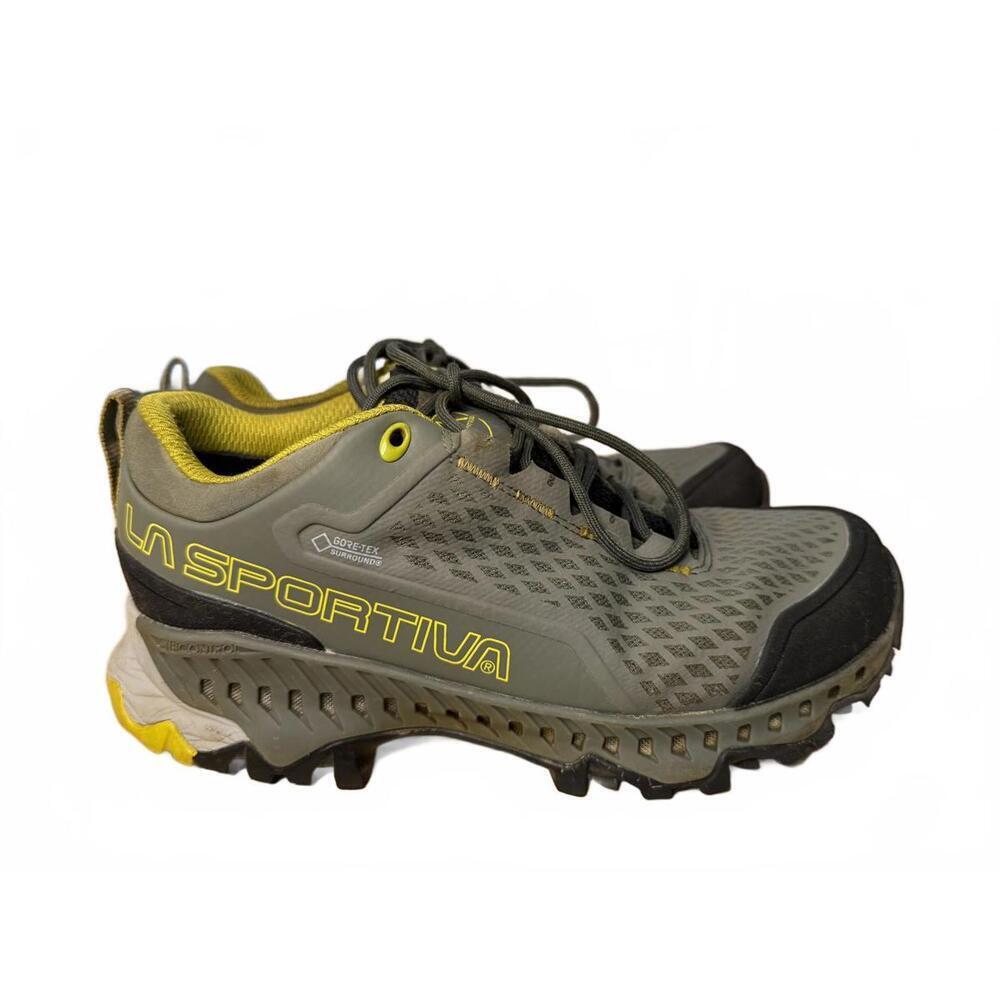 La Sportiva Spire GTX Hiking Shoes Women's Size 6 Grey Water Resistant Sneaker - Picture 2 of 5